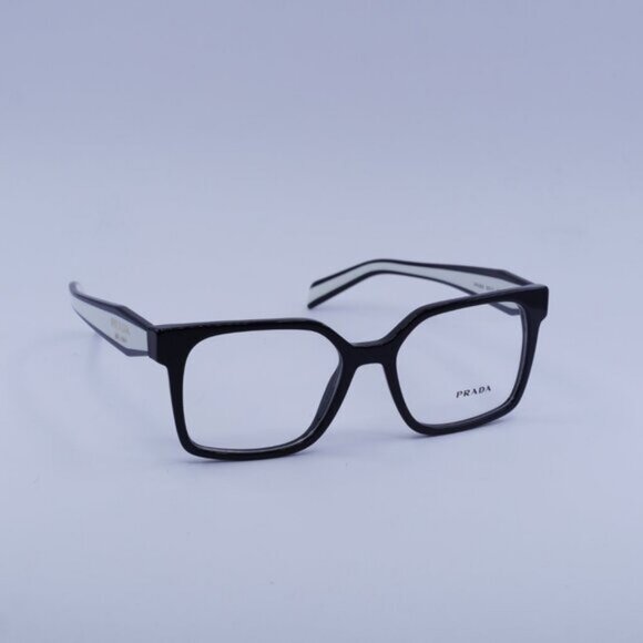 Prada PRB03V 16K1O1 Eyeglasses Black 54mm Square Frame - Picture 3 of 9